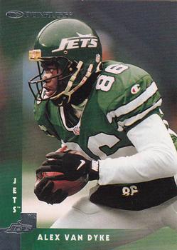 Alex Van Dyke New York Jets 1997 Donruss NFL #101